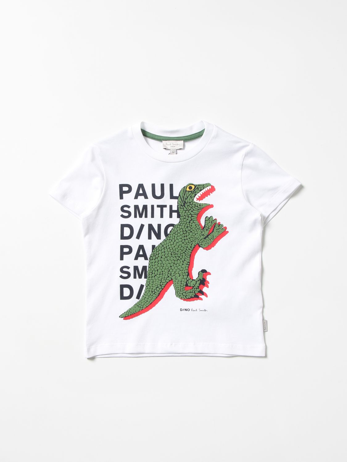 Tシャツ ポールスミスロンドン: Tシャツ 男の子 Paul Smith Junior ホワイト 1