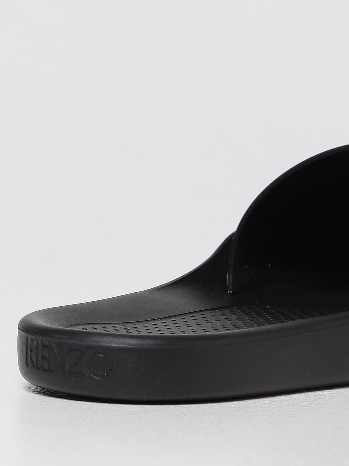 Sandals Kenzo: Kenzo slide sandal in rubber black 3