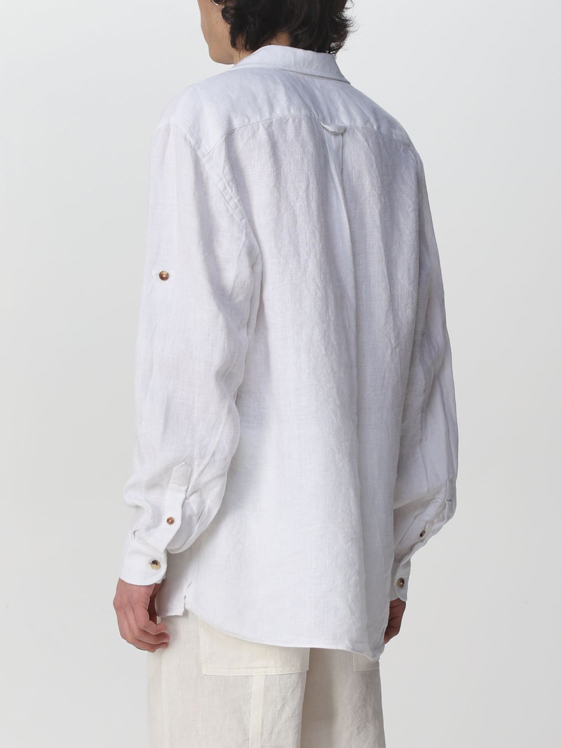 Shirt Lardini: Jacket men Lardini white 2