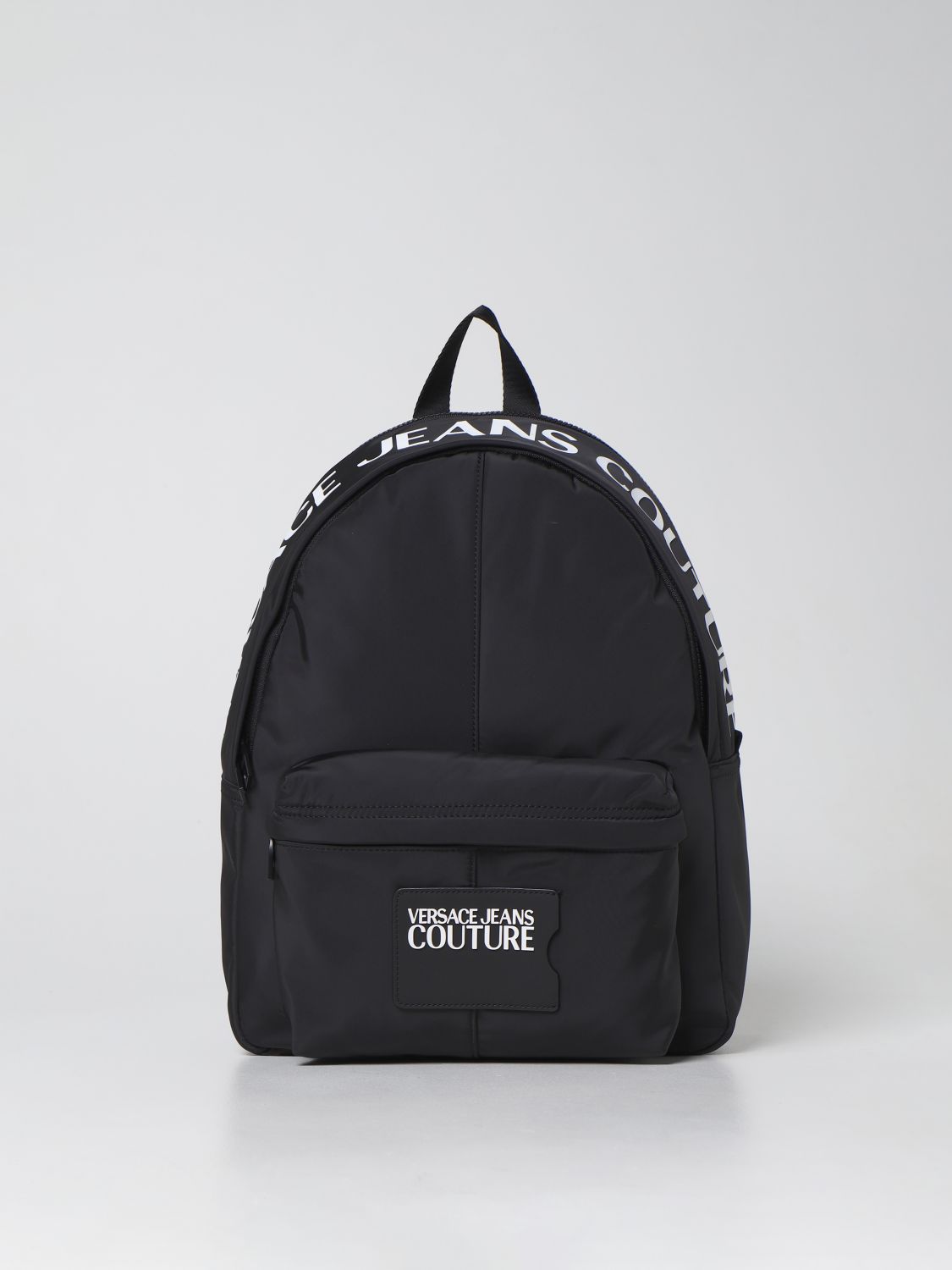 Backpack Versace Jeans Couture: Versace Jeans Couture backpack in coated fabric black 1