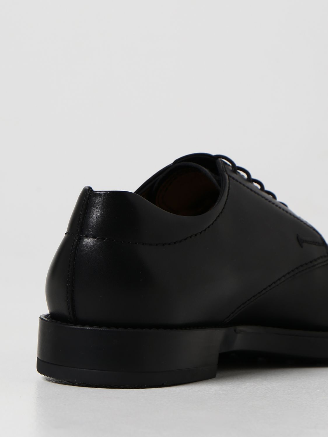 Zapatos de cordones Tod's: Zapatos de cordones Tod's para hombre negro 3