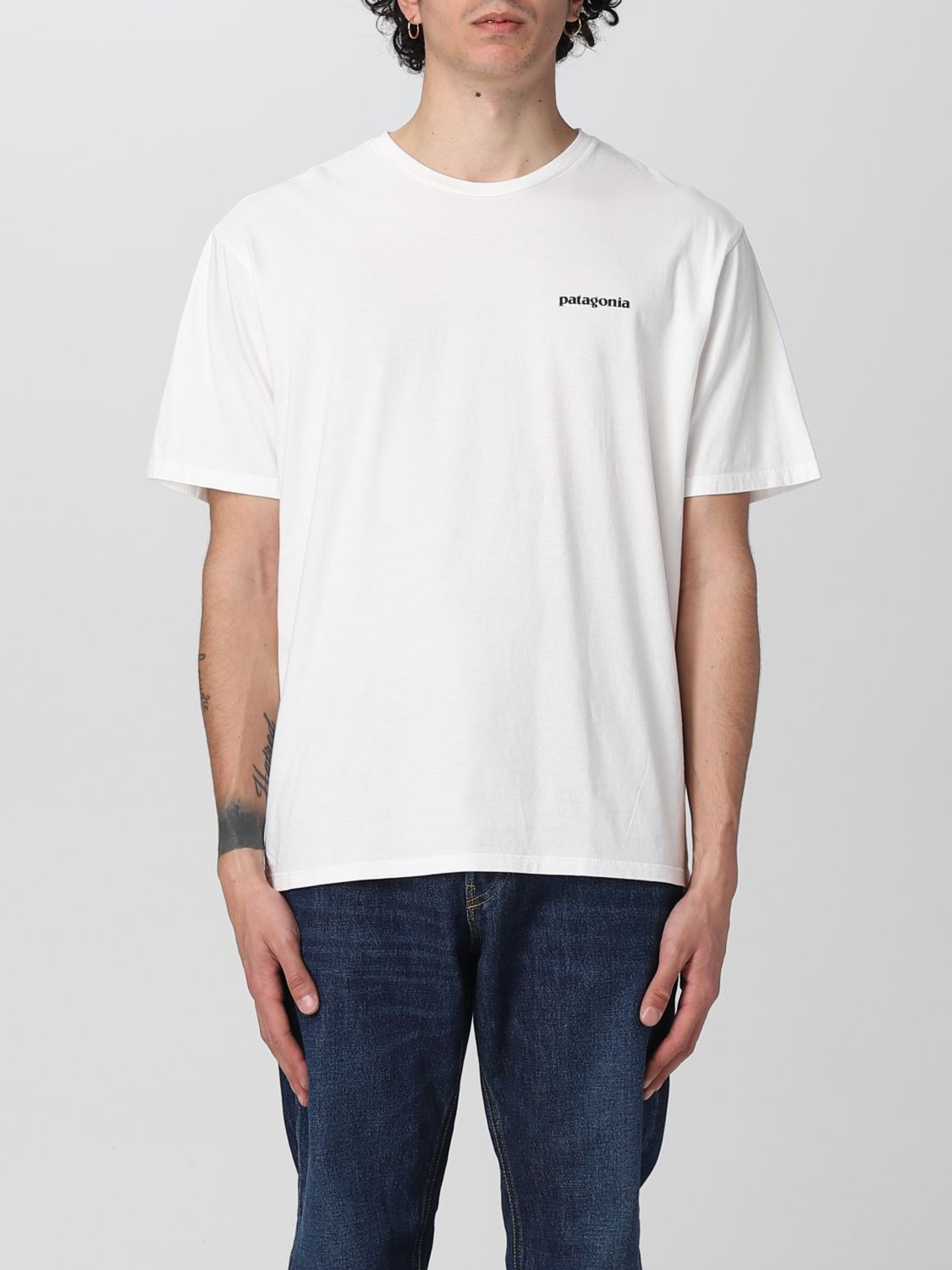 PATAGONIA: T-shirt men | T-Shirt Patagonia Men White | T-Shirt ...