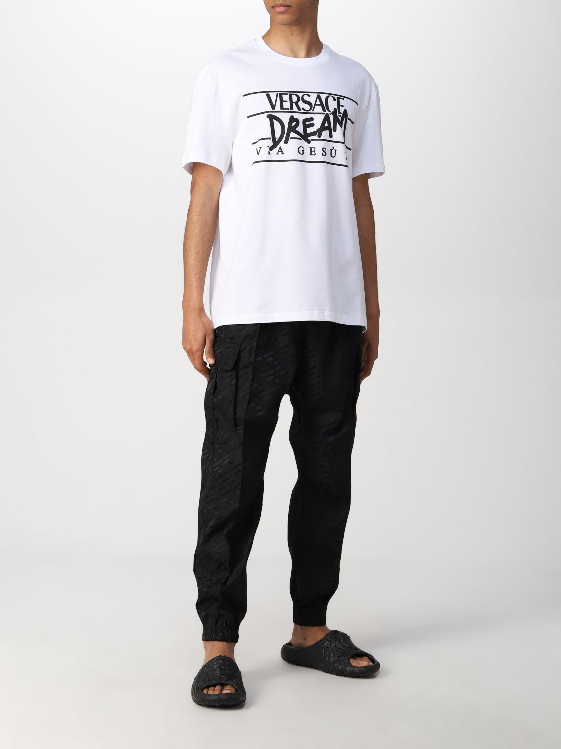 T-Shirt Versace: Versace Herren t-shirt weiß 2