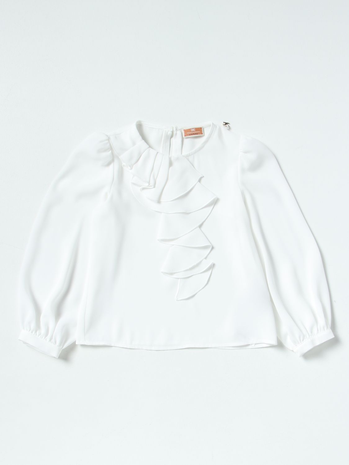 Shirt Elisabetta Franchi: Elisabetta Franchi shirt for girls white 1