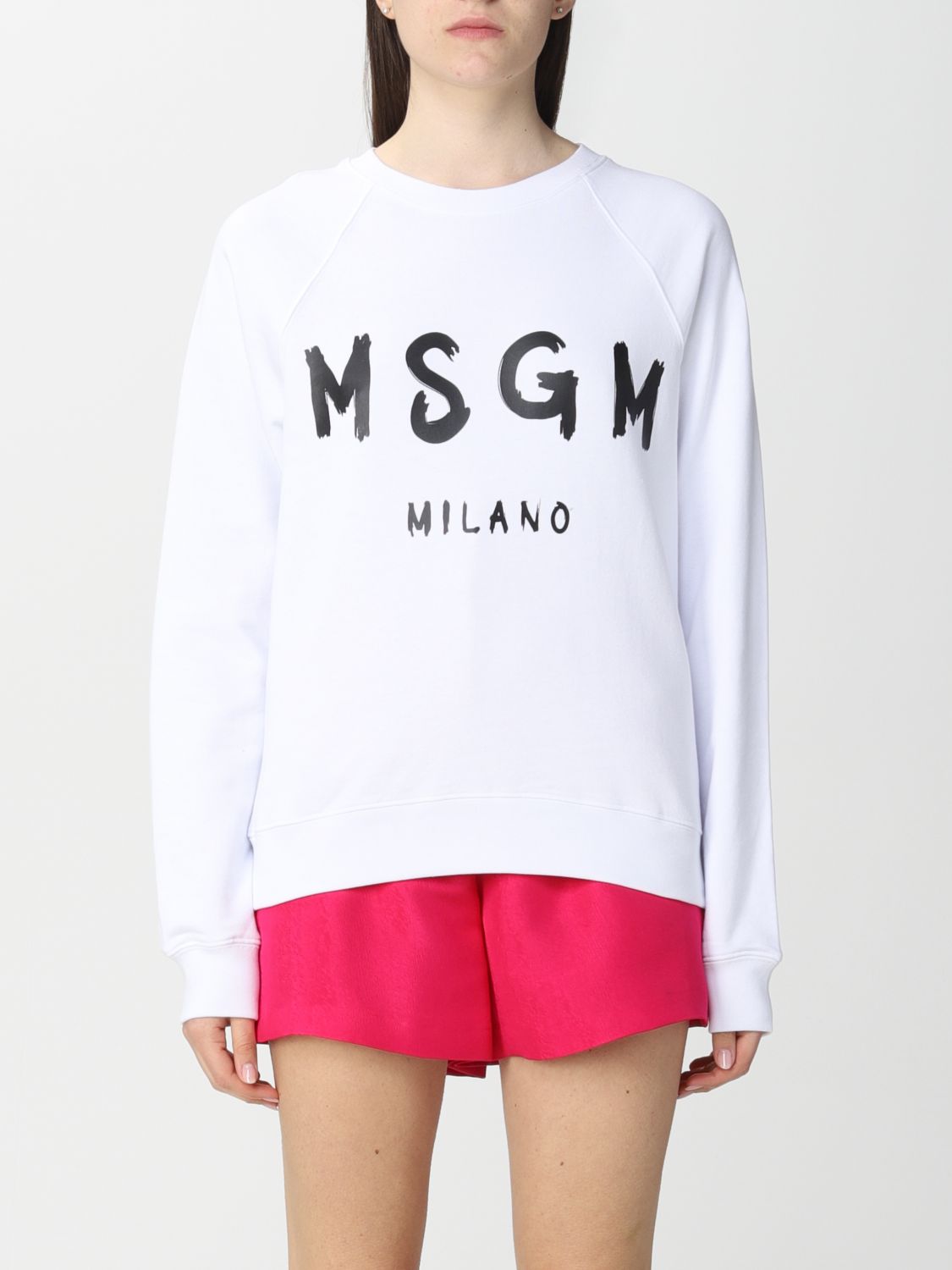 Msgm Sweatshirt  Women Color White
