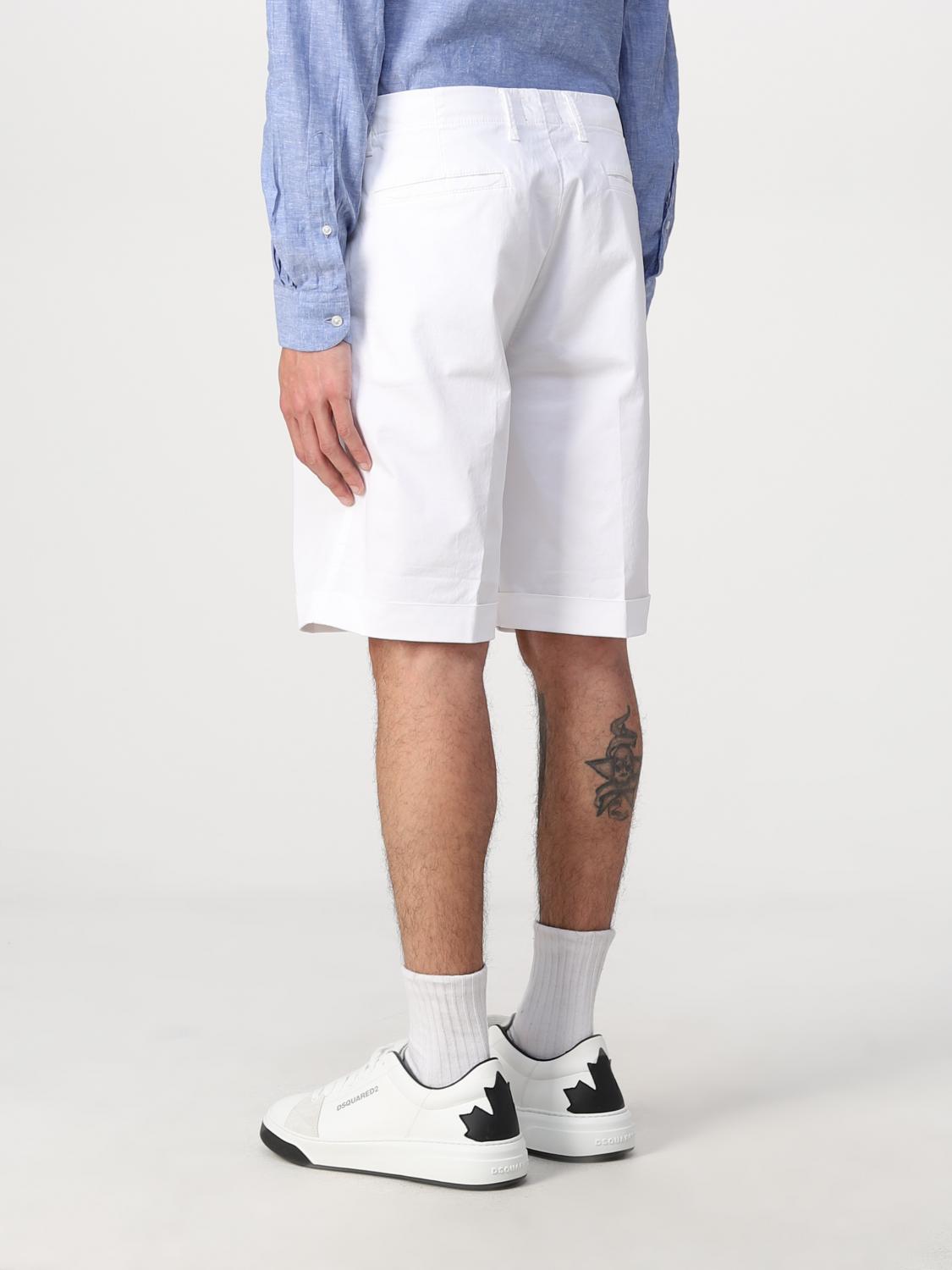 PEUTEREY: Pantalones cortos hombre - Blanco | Pantalones Cortos Peuterey  PEU395199011950 GIGLIO.COM
