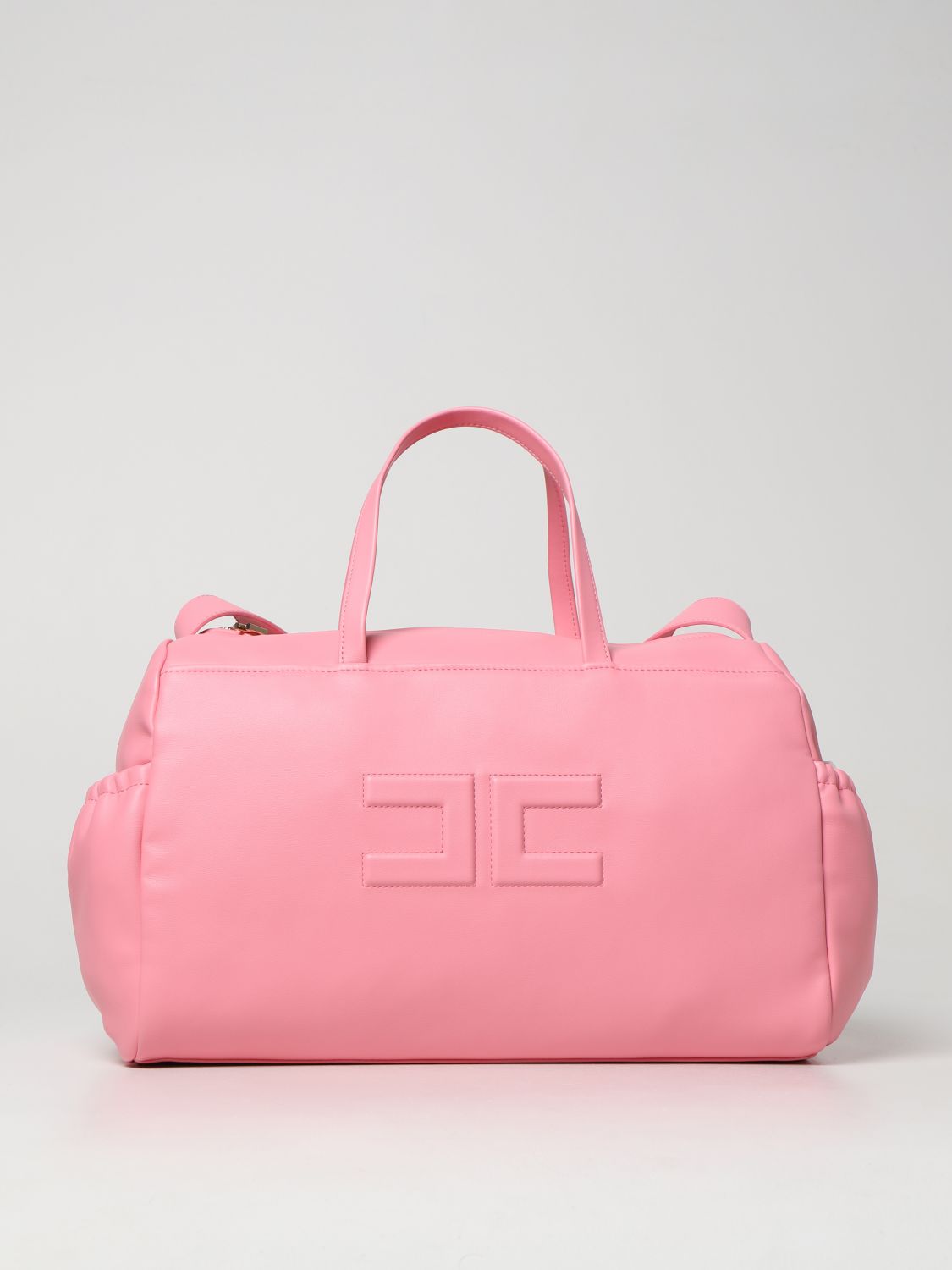 Elisabetta Franchi Givenchy Diaper Bag In Synthetic Leather In Pink