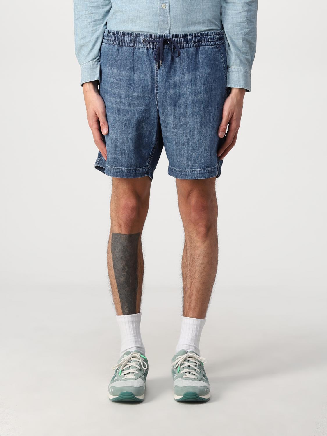 POLO RALPH LAUREN: Pantalones cortos hombre - Azul Oscuro | Pantalones  Cortos Polo Ralph Lauren 710798269 GIGLIO.COM