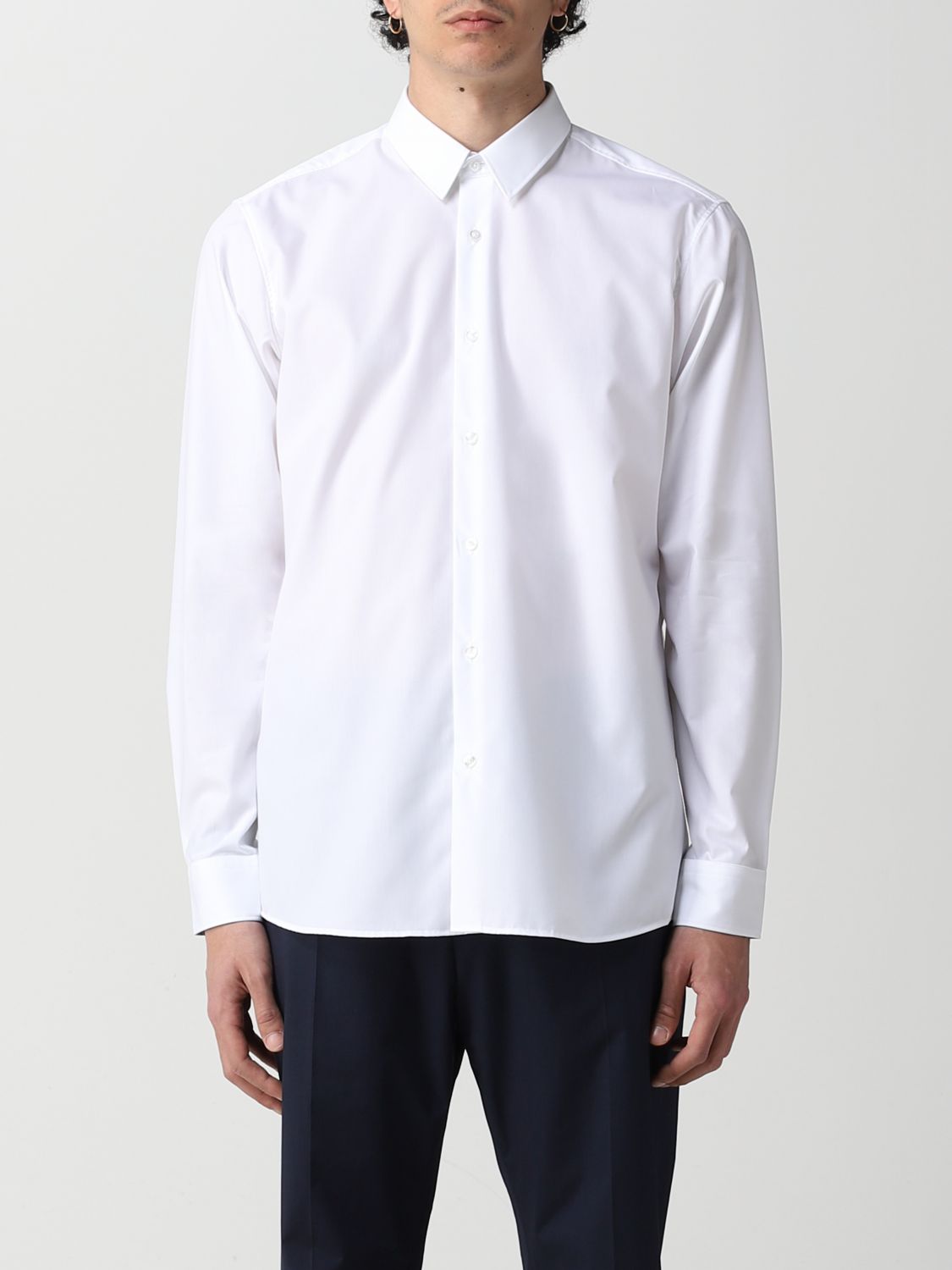 HUGO: shirt for man - White | Hugo shirt 50468279 online on GIGLIO.COM