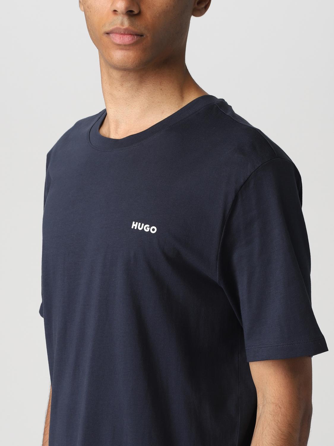 HUGO Tshirt man Blue TShirt Hugo 50466158 online at