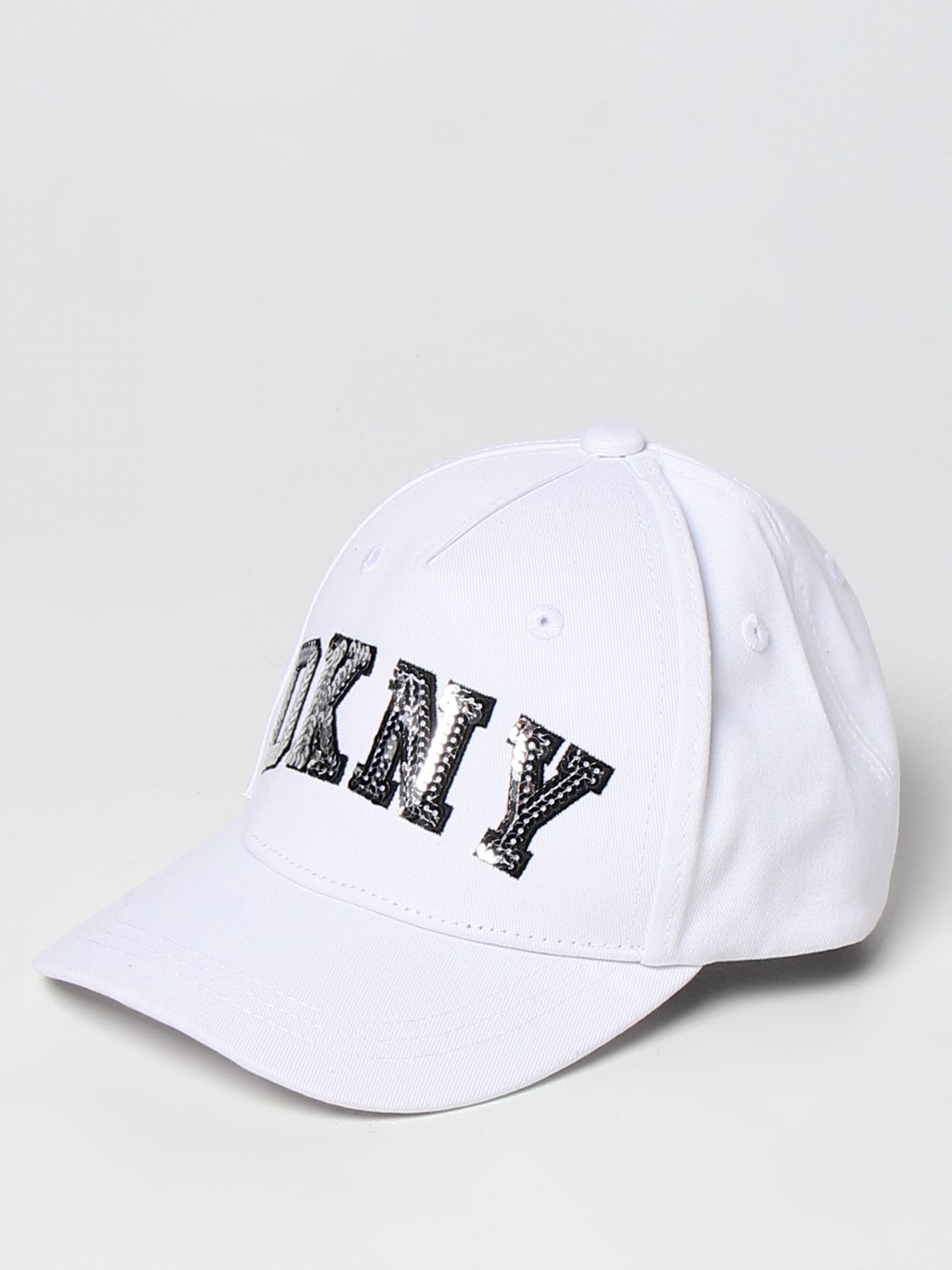 Dkny Hat In Cotton In White