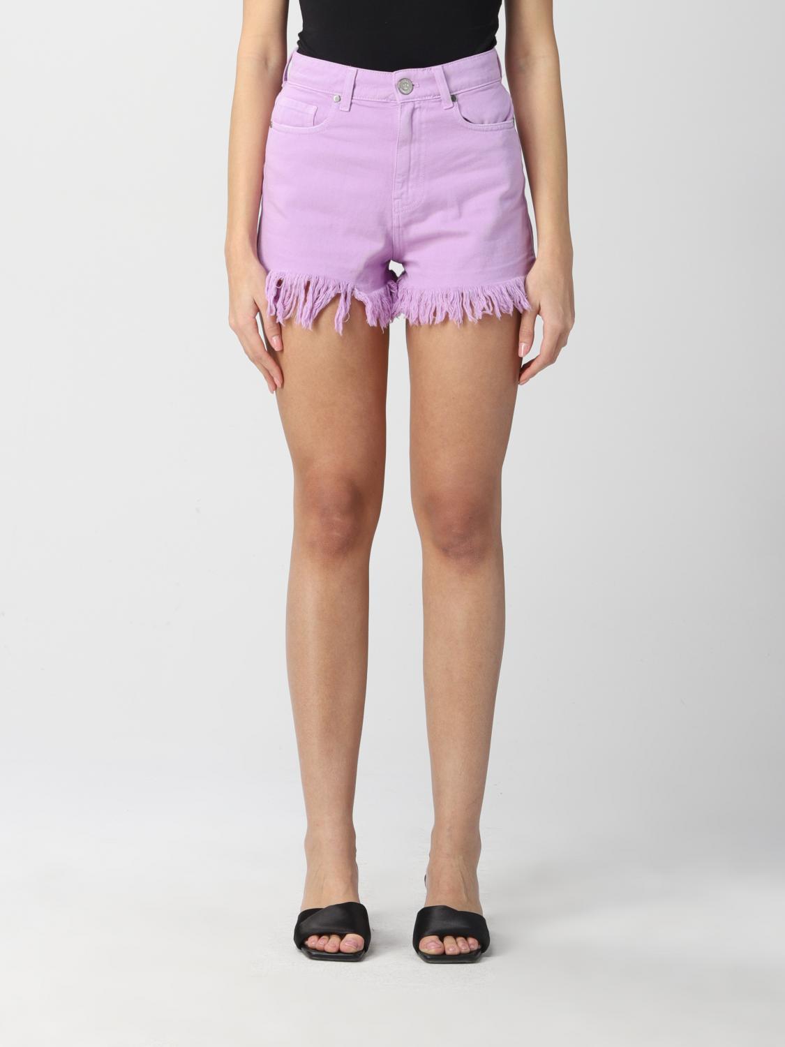 GAËLLE PARIS: Pantaloncino donna GaËlle Paris - Lilla | Pantaloncino Gaëlle  Paris GBD11768DSH GIGLIO.COM