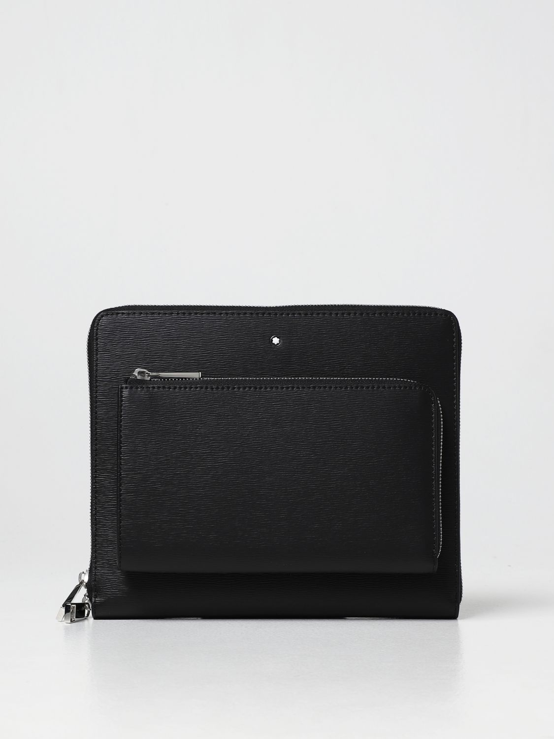 Montblanc Leather Crossbody Bag In Black | ModeSens