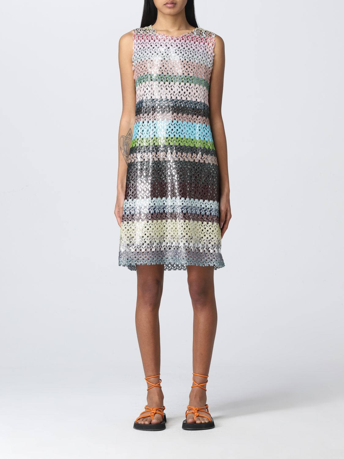 Dress Missoni: Missoni multicolor knit dress multicolor 1