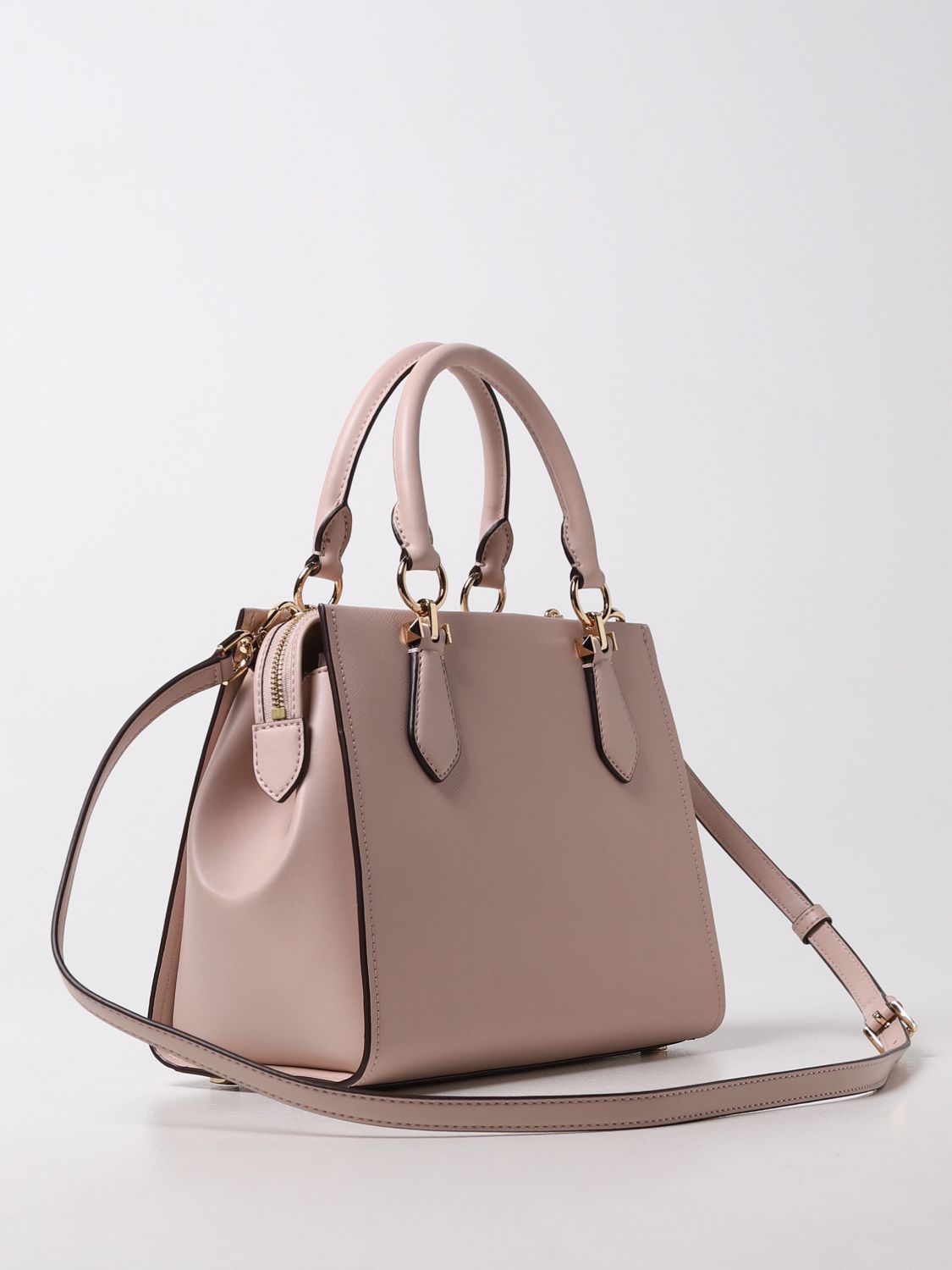 MICHAEL KORS: Marilyn Michael bag in Saffiano leather - Pink
