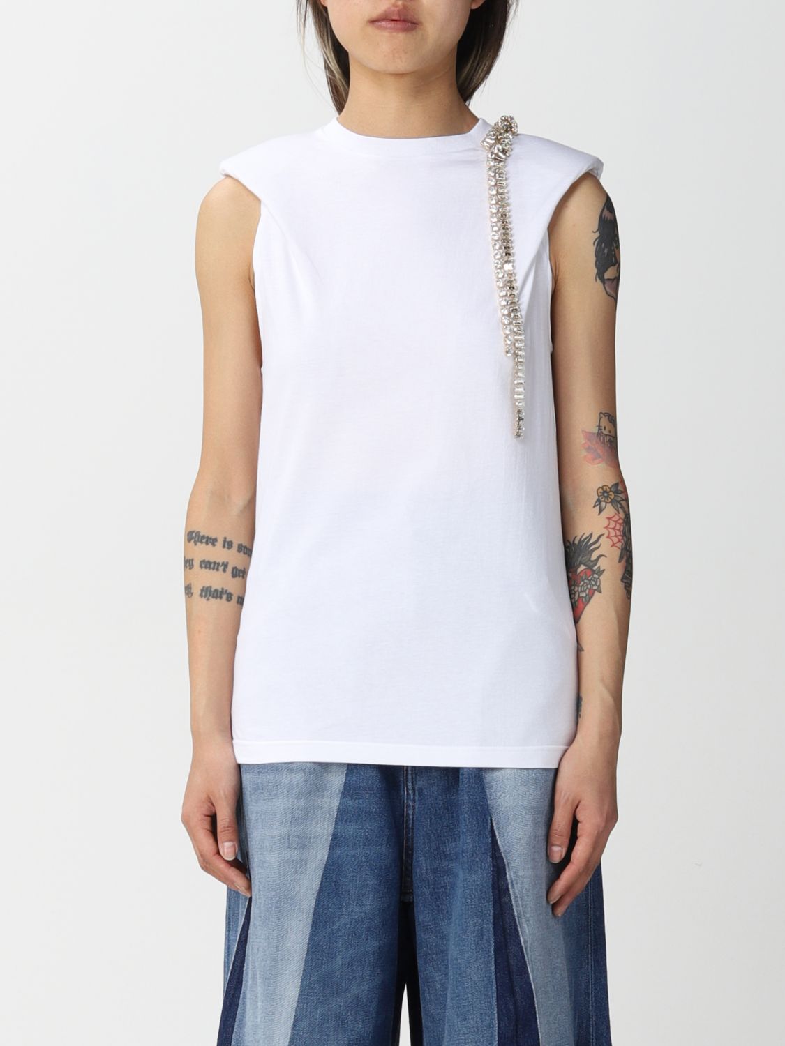 T-Shirt Circus Hotel: Circus Hotel cotton t-shirt with jewel white 1