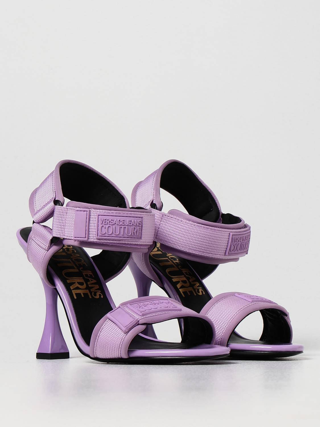 ribbon sandals heels