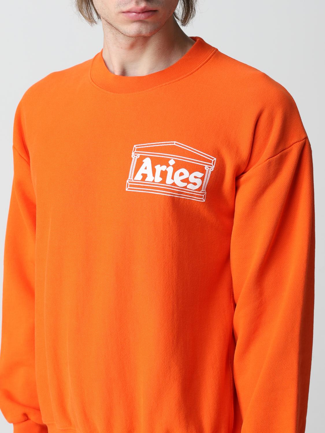 스웨트셔츠 양자리: 스웨트셔츠 Aries 남성 오렌지 3
