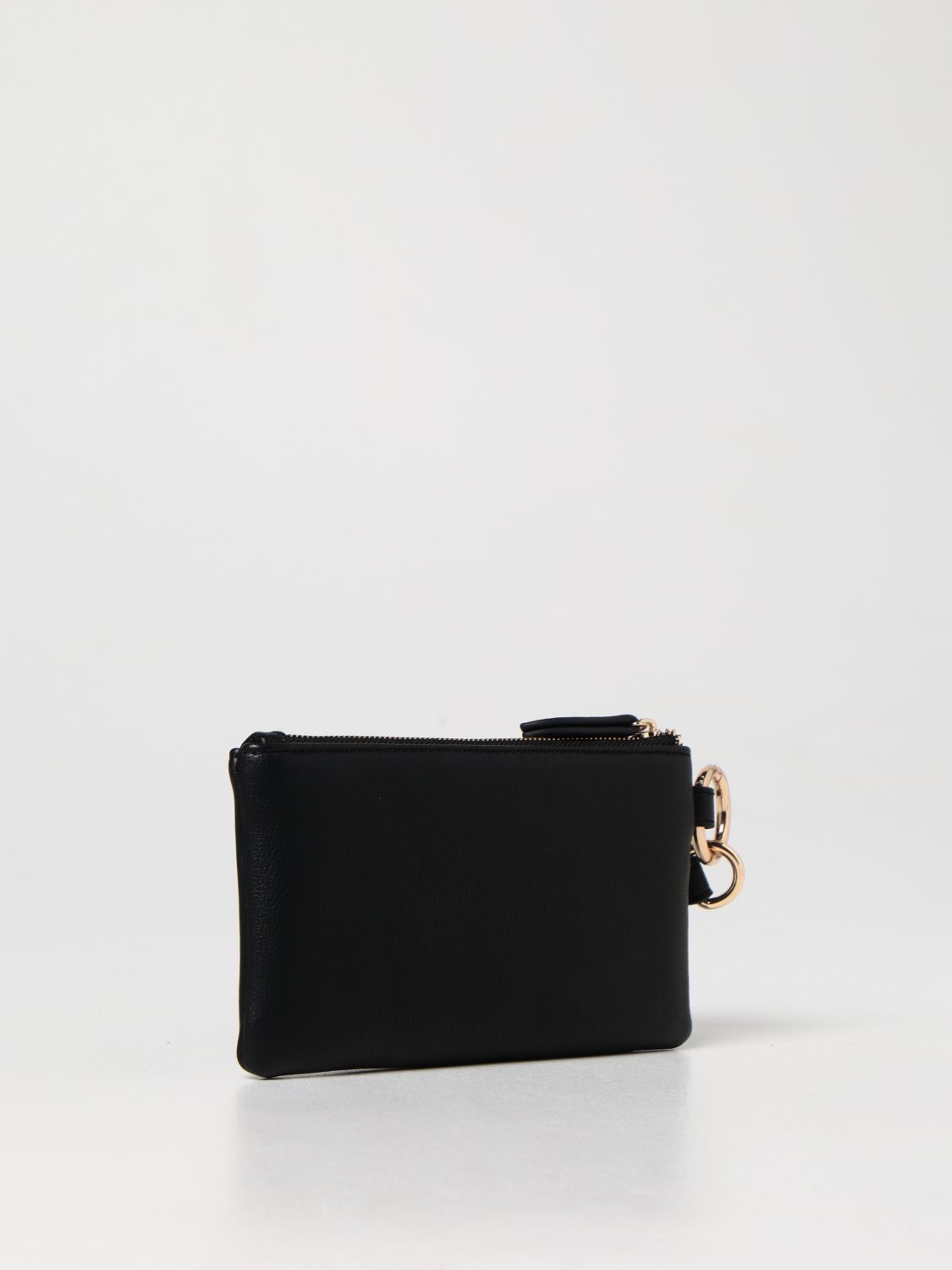 Mini bag Twinset: Twinset clutch bag + coin purse in synthetic leather black 2