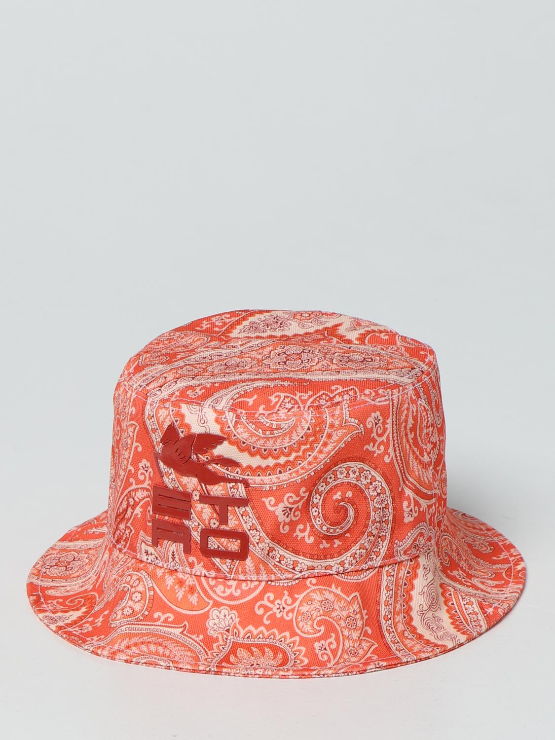 ETRO: Cappello da pescatore con stampa - Verde | Cappello Etro 161735691  GIGLIO.COM