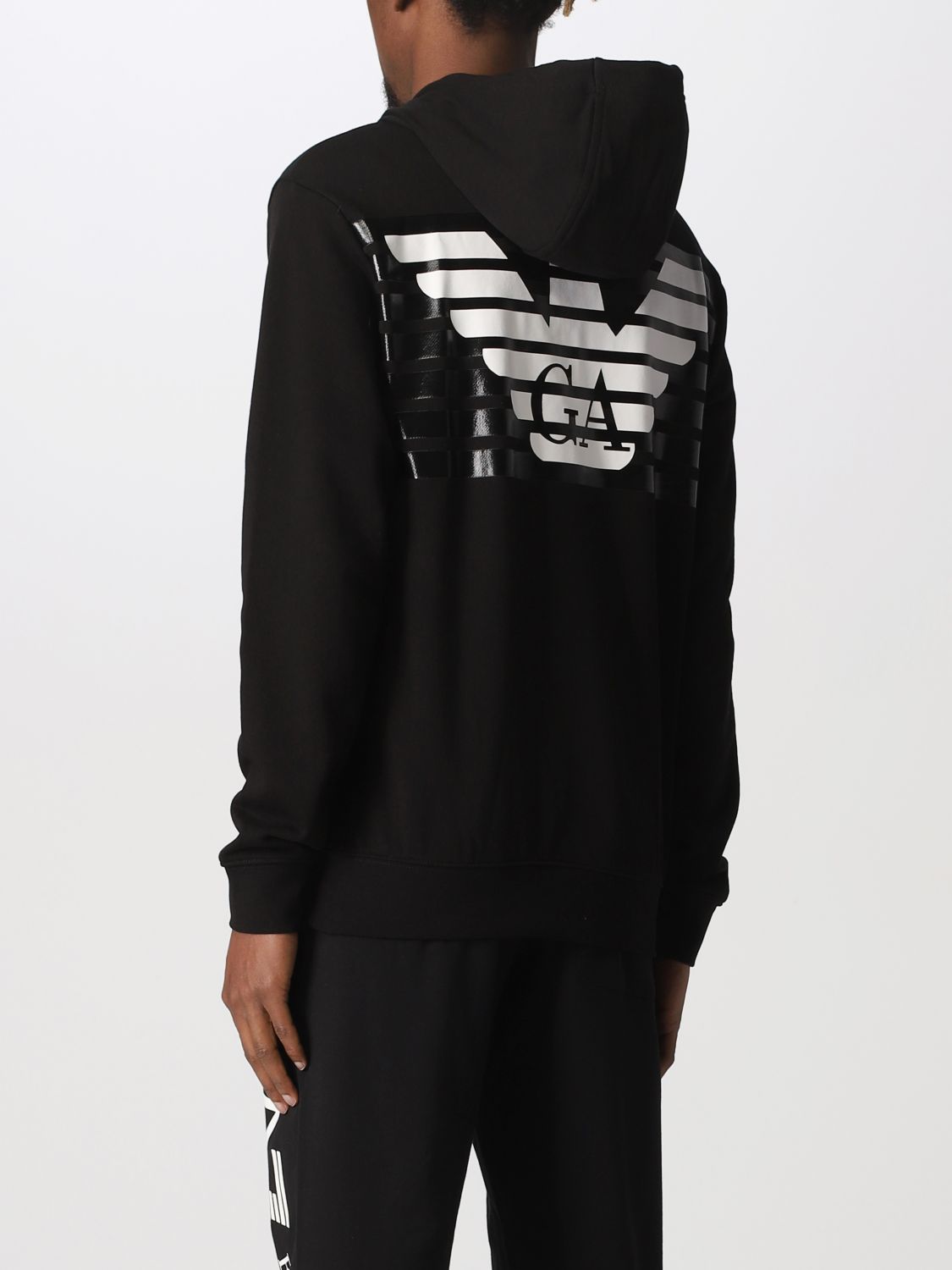 black ea7 sweatshirt