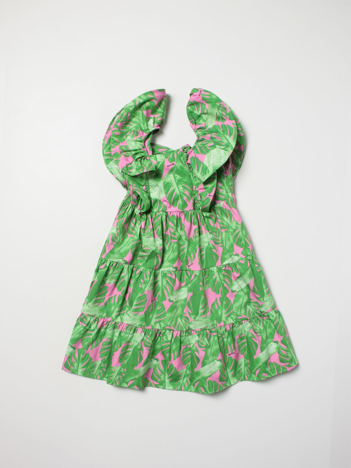 Dress Mariuccia Milano: Mariuccia Milano dress for girl green 1