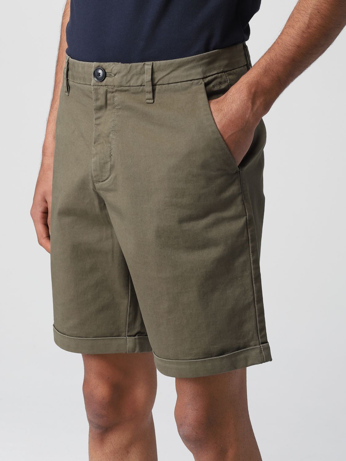 Pantalones cortos Sun 68: Pantalones cortos Sun 68 para hombre militar 3