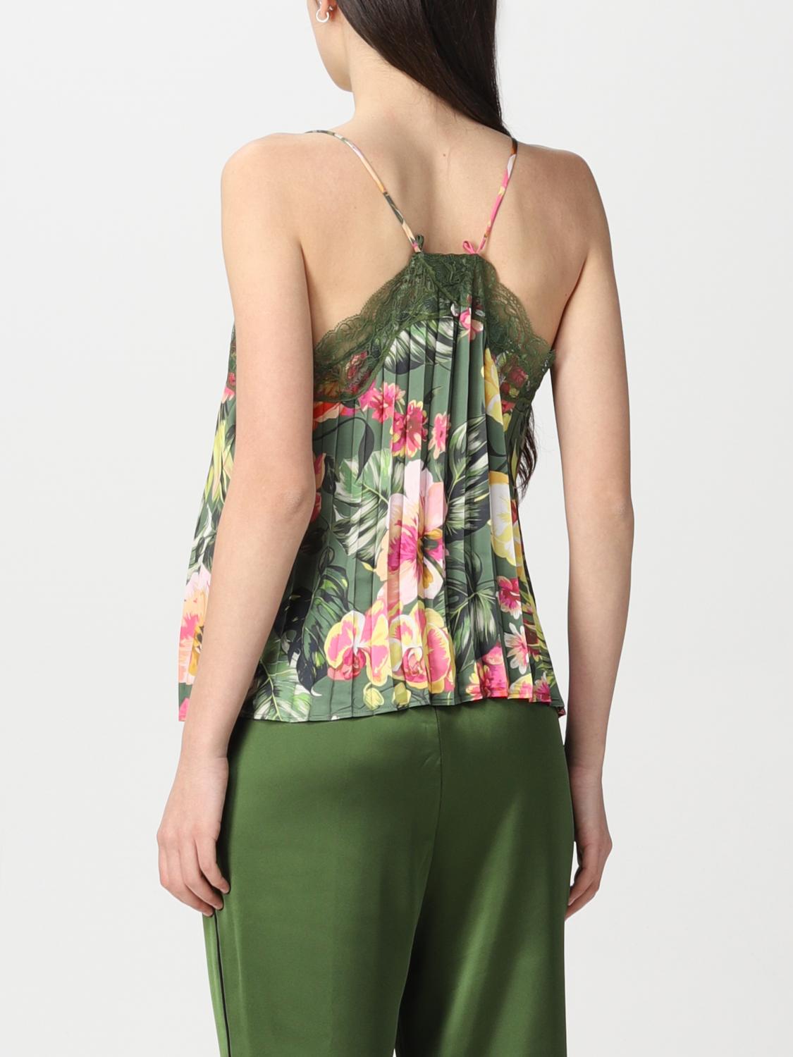 Liu Jo トップス レディース グリーン トップス Liu Jo Wa93t5958 Giglio Com Liu Jo トップス レディース グリーン トップス Liu Jo Wa93t5958 Giglio Com