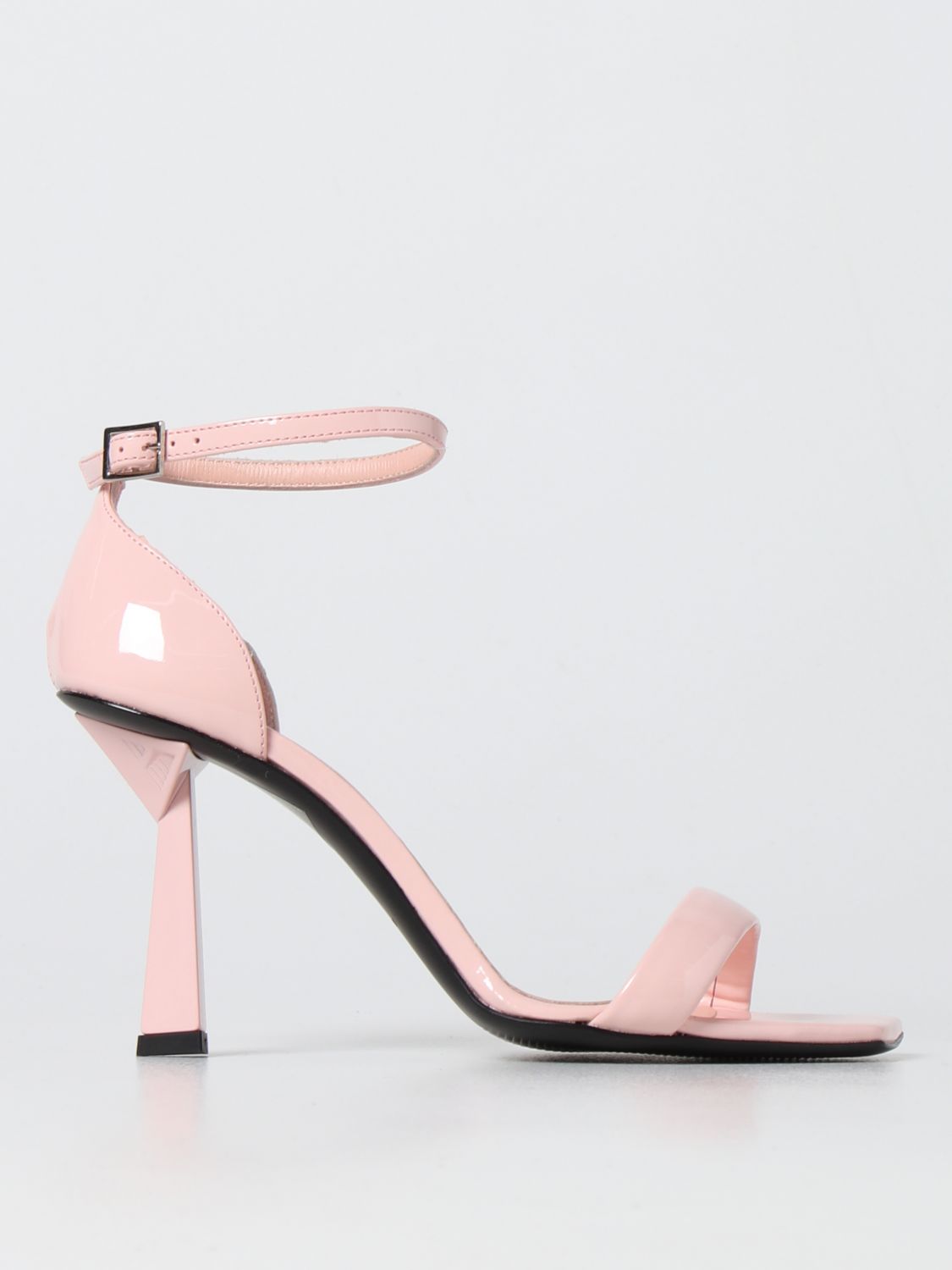 Aniye By Venus  Heeled Sandal In Patent Leather In Pink