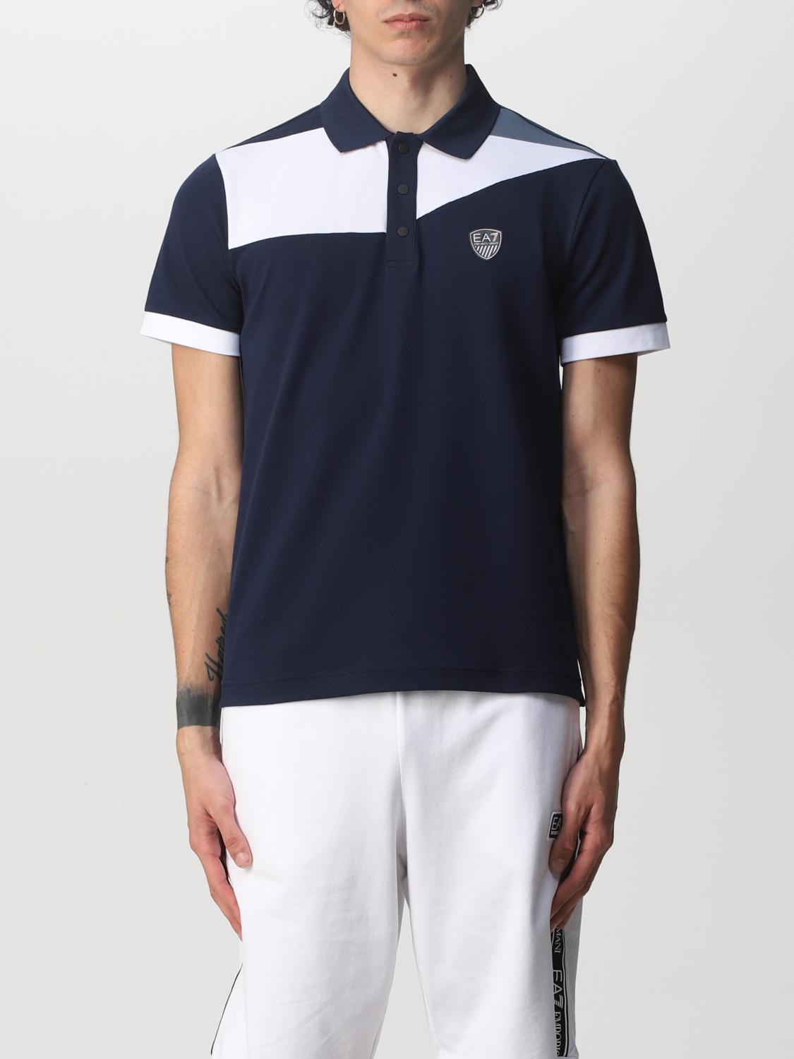 ea7 polo shirt mens