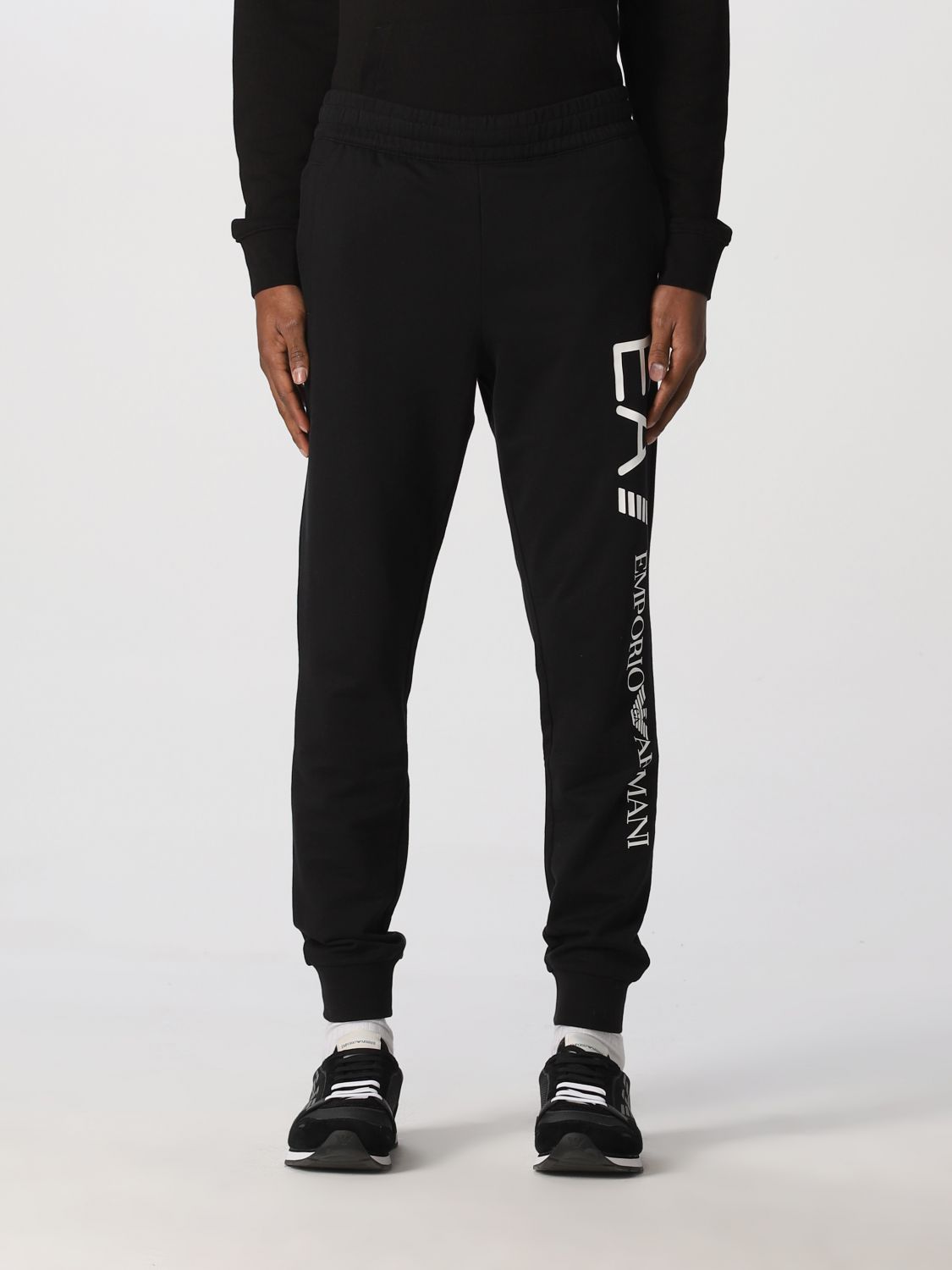 EA7: pants for man - Black | Ea7 pants 8NPPC3PJ05Z online on GIGLIO.COM