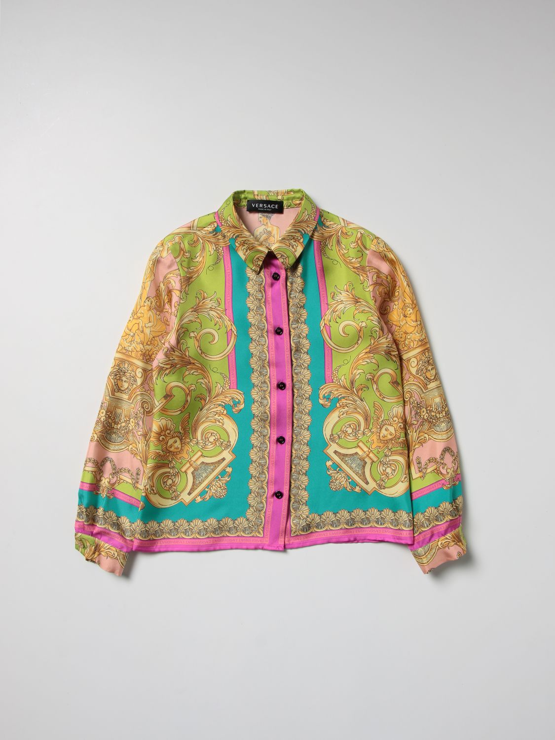 Shirt Young Versace: Young Versace shirt for girl multicolor 1