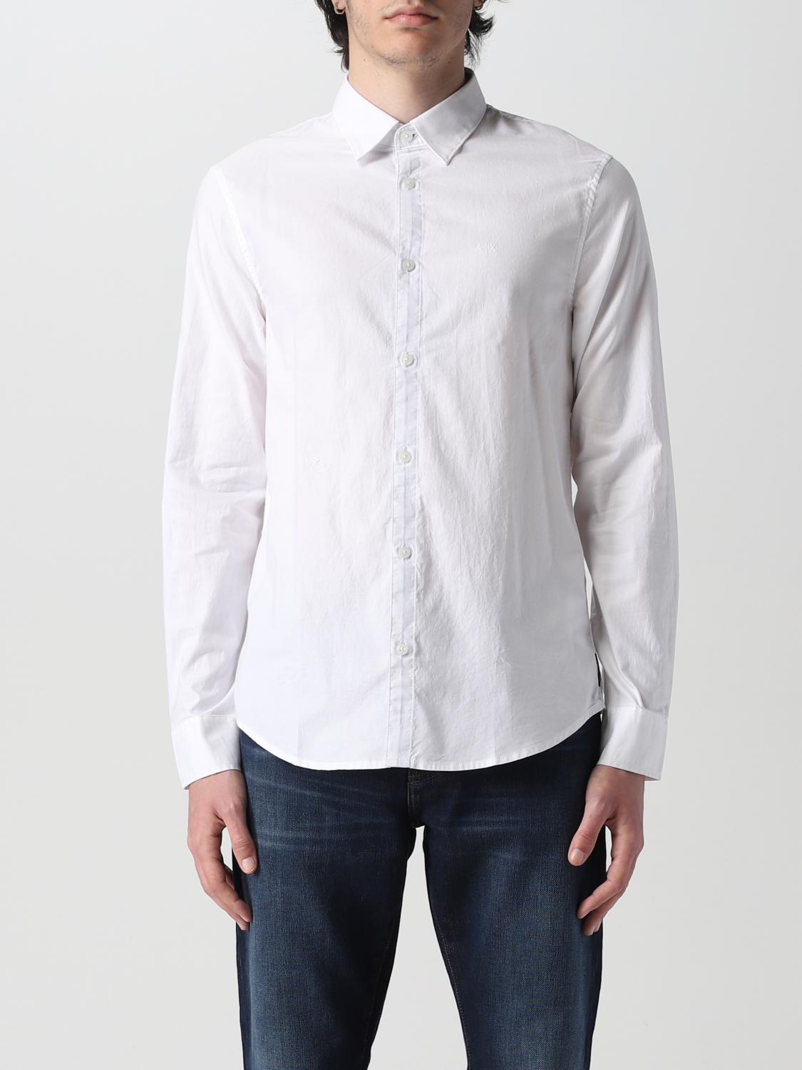 armani exchange men shirts