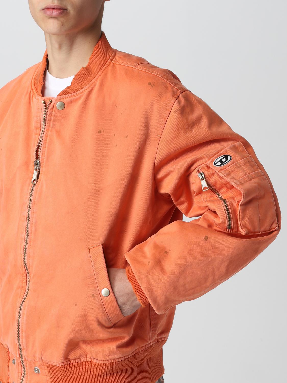 Orange | Diesel jacket A035500KEAB 