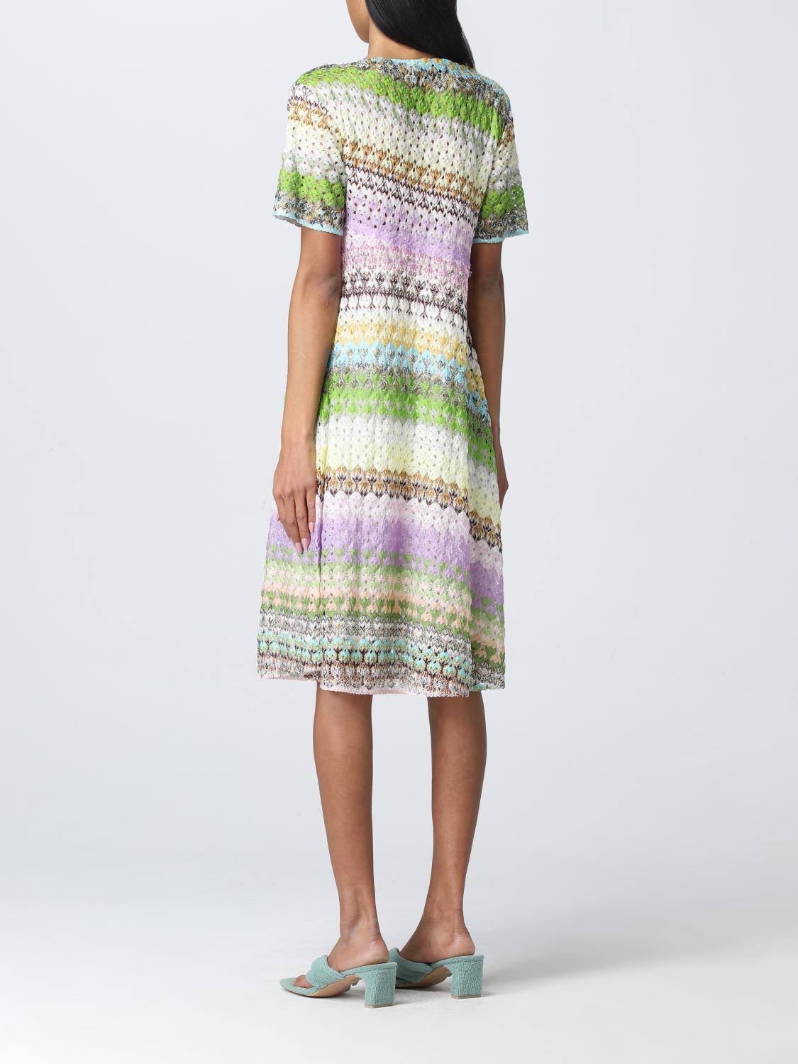 MISSONI: Abito in maglia multicolor - Fantasia | Abito Missoni  DS22SG1MBR00GS GIGLIO.COM