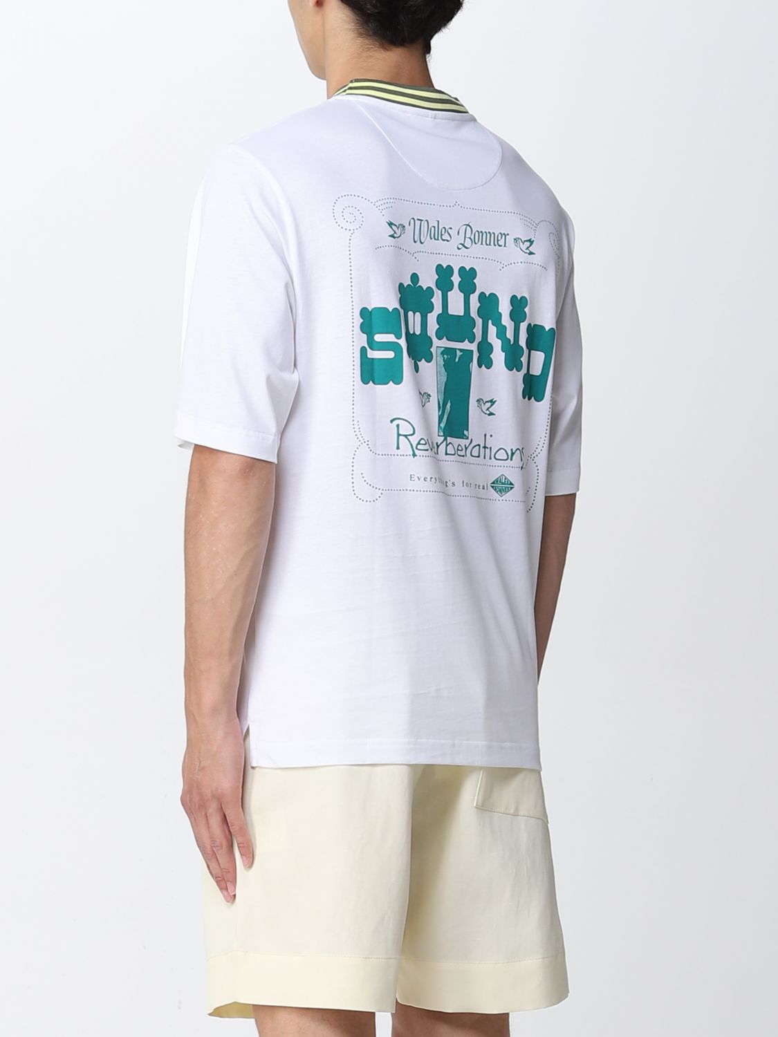 Homme Vêtements T-shirts T-shirts à manches courtes T-shirt Wales Bonner pour homme en coloris Blanc 