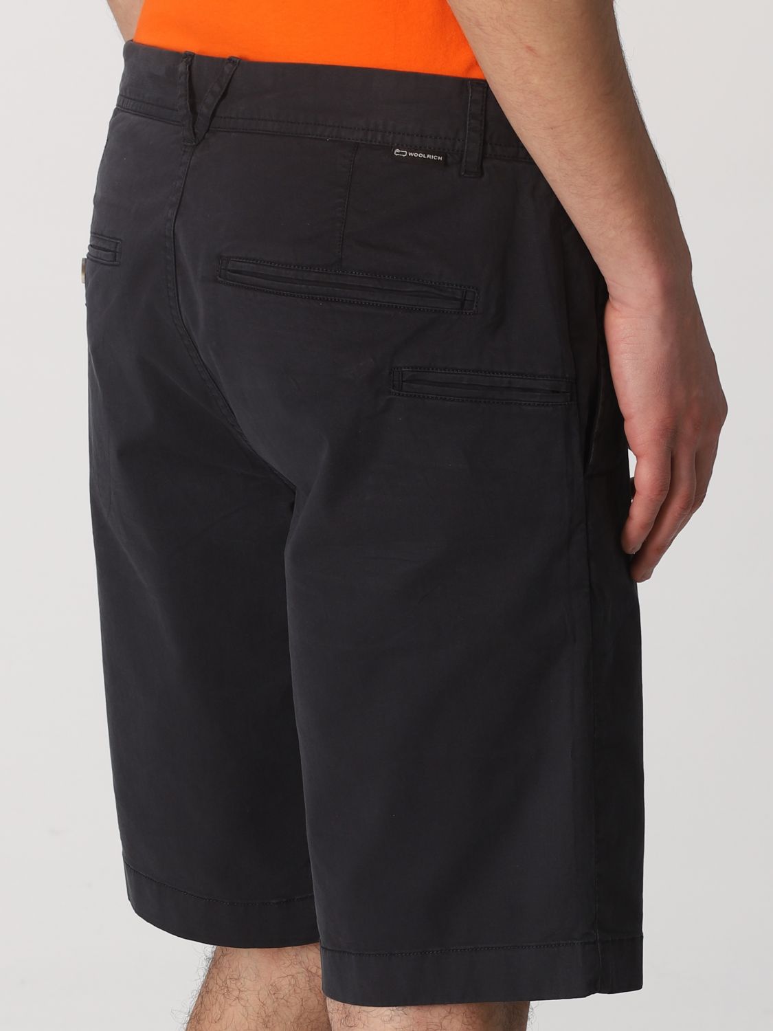 Pantalones cortos Woolrich: Pantalones cortos Woolrich para hombre azul oscuro 3