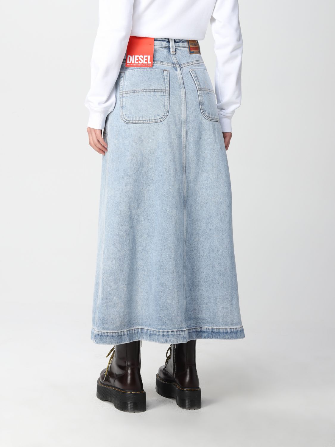 diesel jean skirt