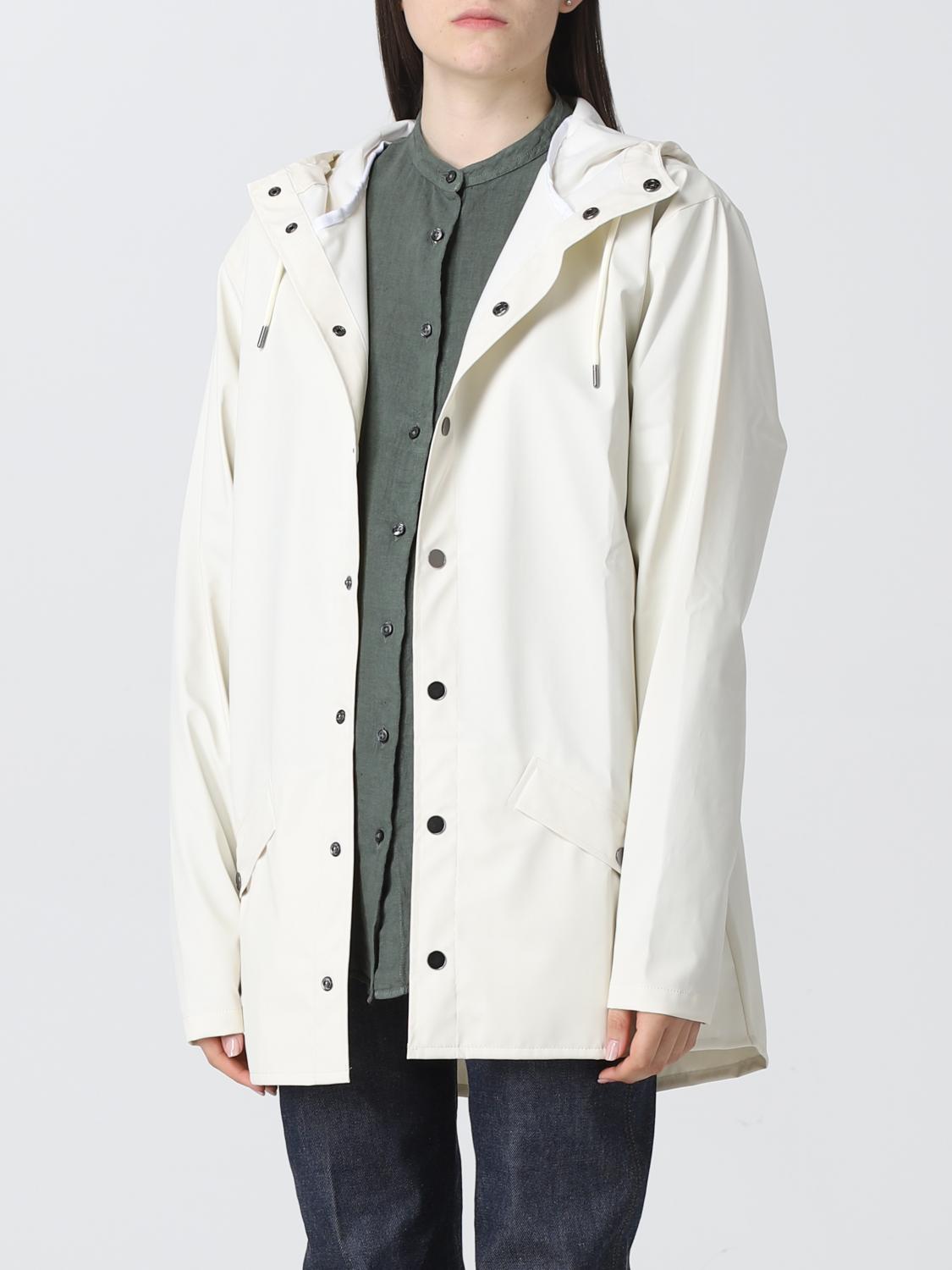 RAINS: Coat women - Beige | Jacket 