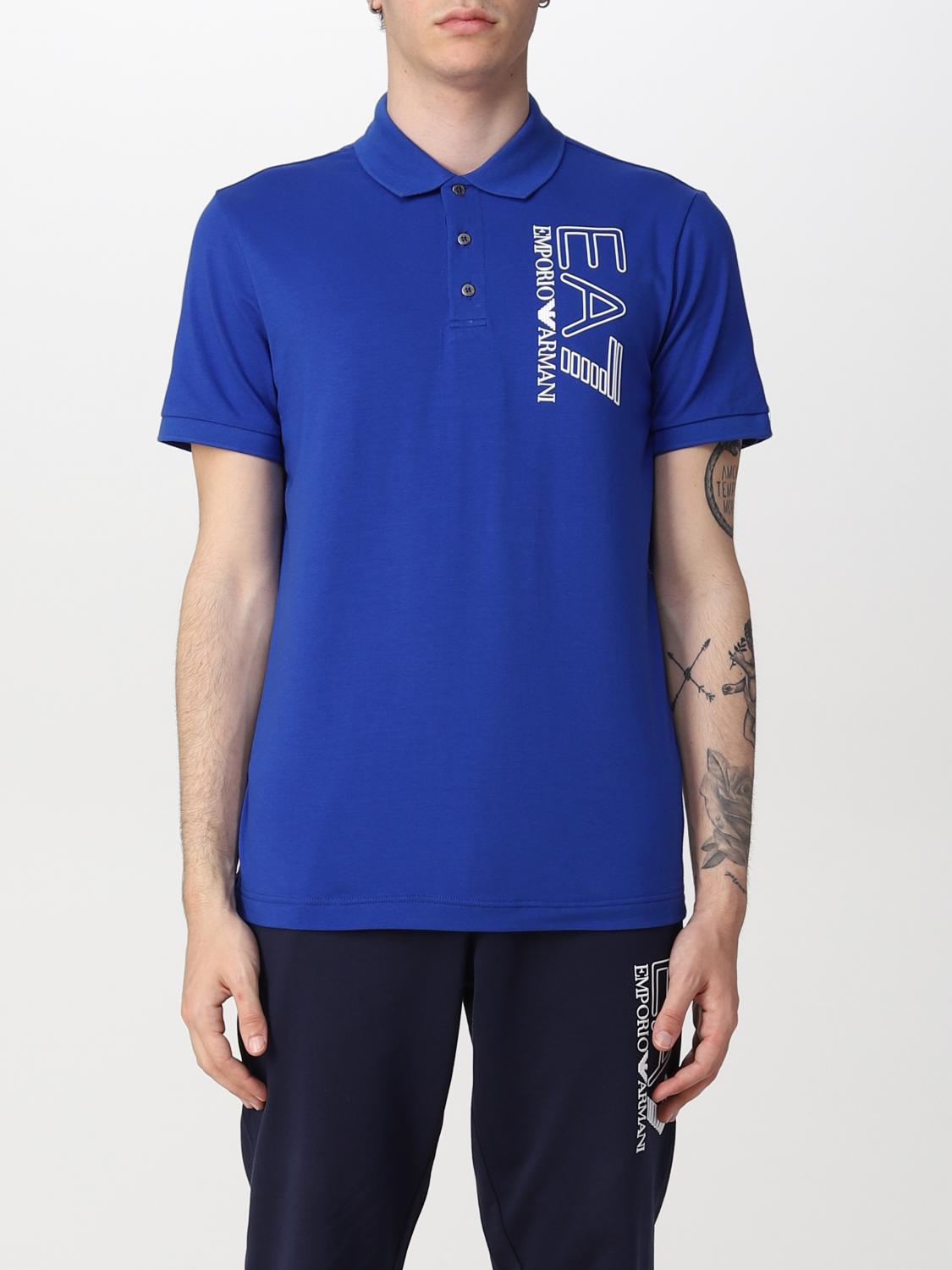 ea7 polo shirt mens