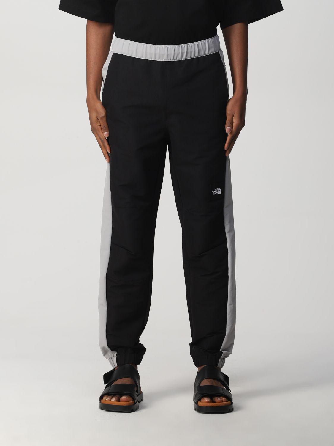 black north face trousers