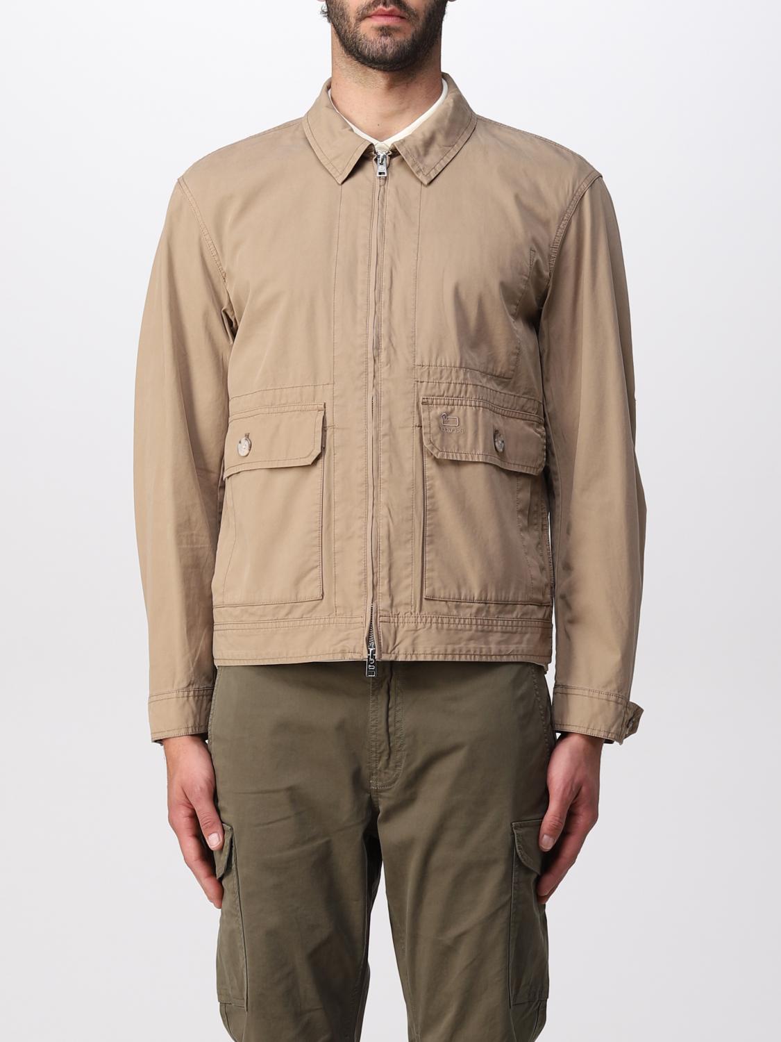WOOLRICH Giacca uomo Beige Giacca Woolrich CFWOOU0535MRUT2876