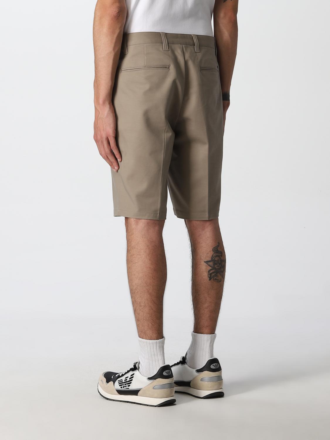 EMPORIO ARMANI: Pantalones cortos hombre | Pantalones Cortos Emporio Armani  Hombre Militar | Pantalones Cortos Emporio Armani 8N1PB31NGCZ GIGLIO.COM
