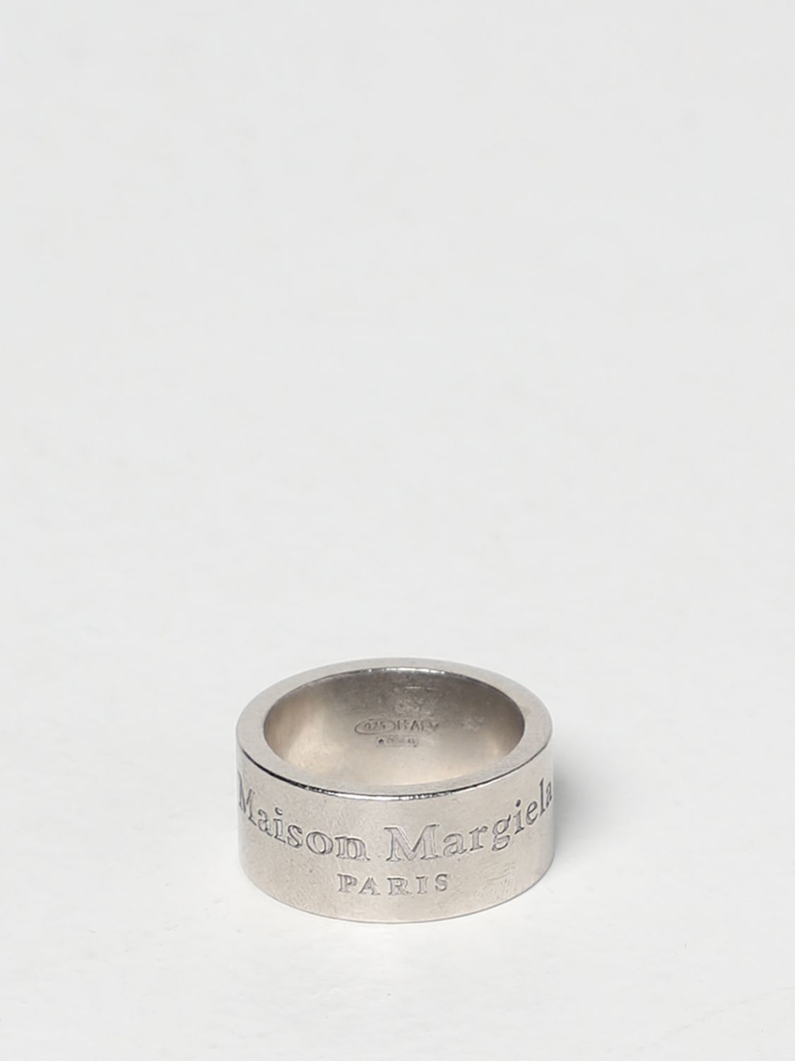 MAISON MARGIELA: silver ring - Silver | Maison Margiela jewel ...