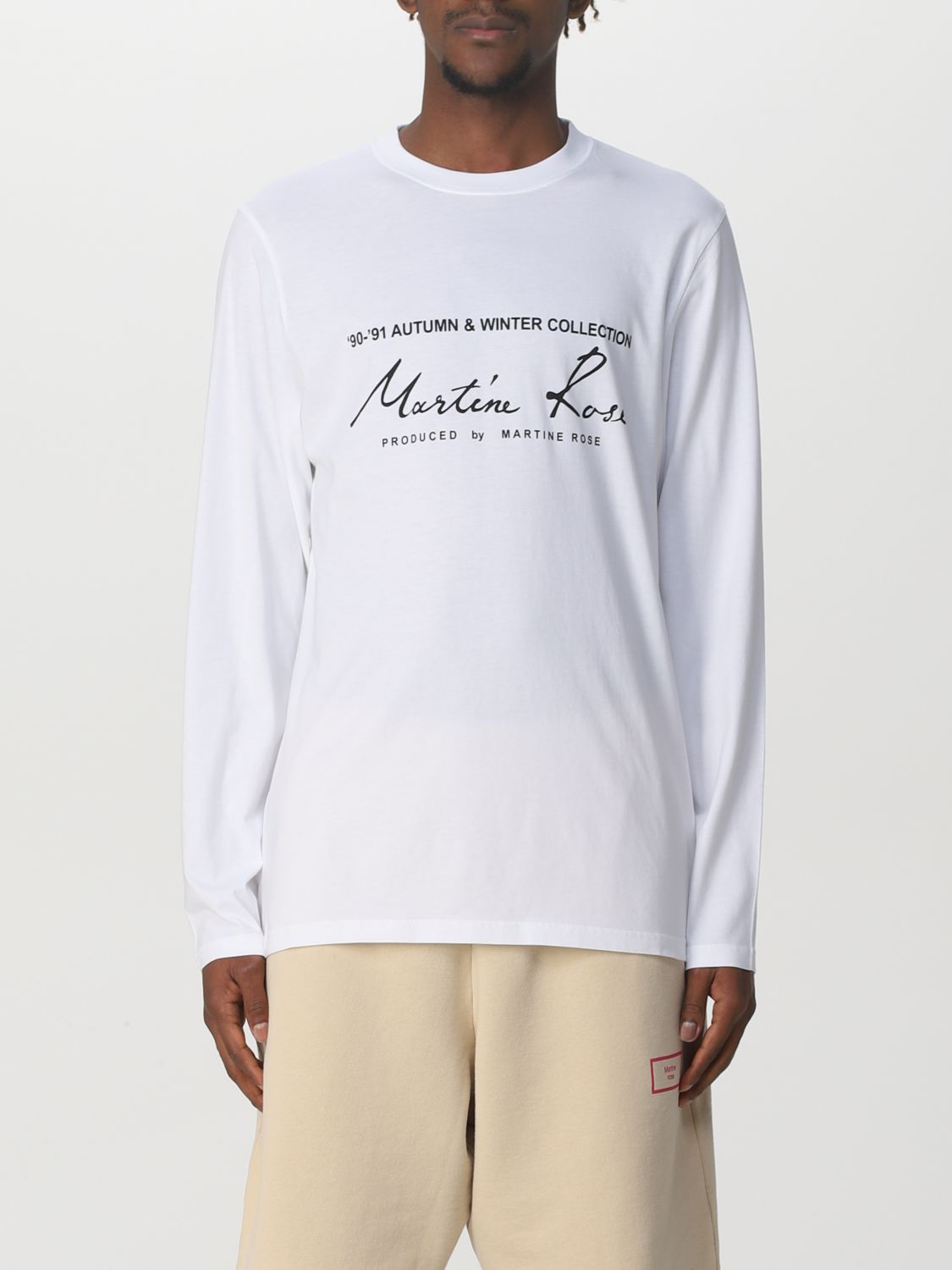 MARTINE ROSE: t-shirt for man - White