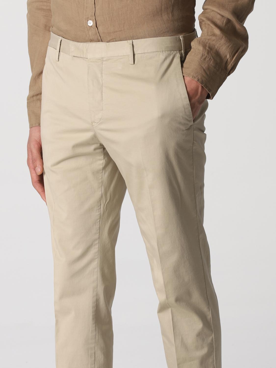 PT: Pantalone uomo - Beige | Pantalone Pt COKTZEZ00SSMRO05 GIGLIO.COM
