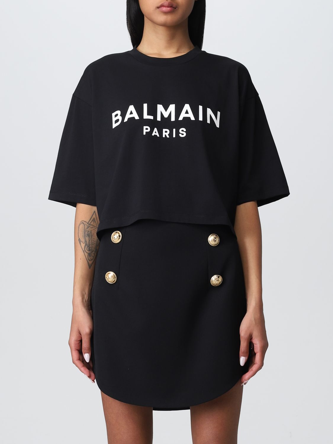 Balmain T-shirt Women  In Black