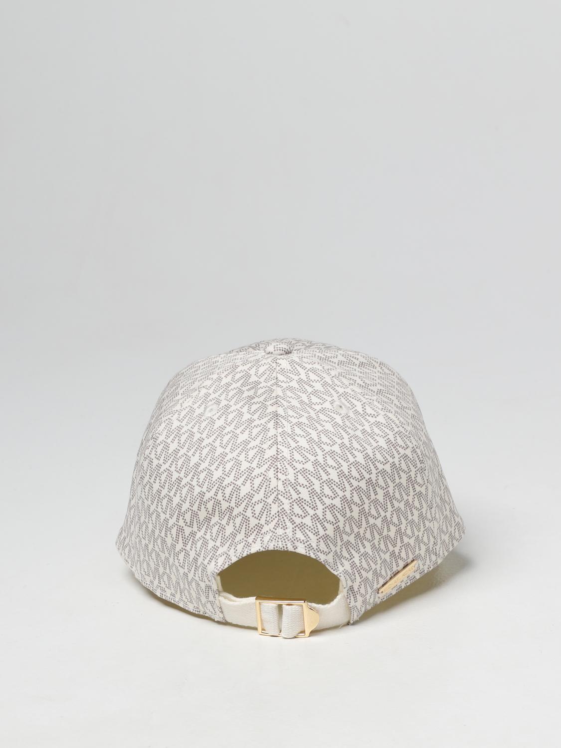 MICHAEL MICHAEL KORS: Cappello in cotone - Bianco | Cappello Michael  Michael Kors MS200045TG GIGLIO.COM