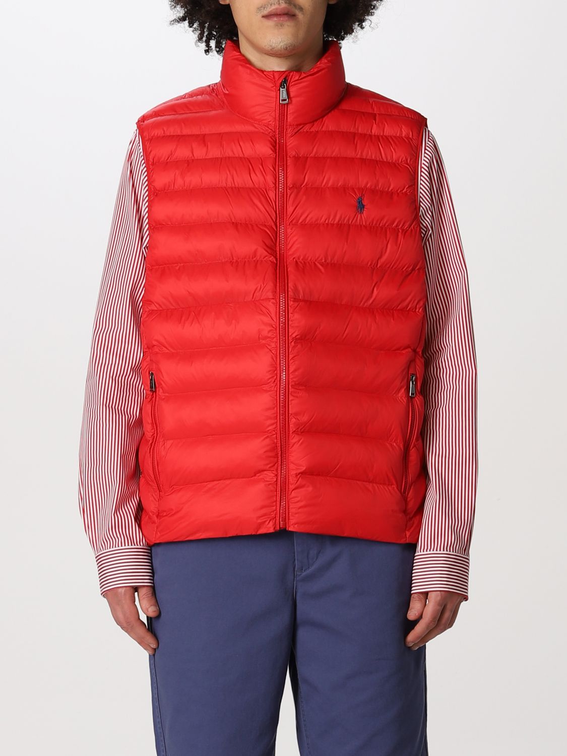 Polo Ralph Lauren Suit Vest  Men Color Red