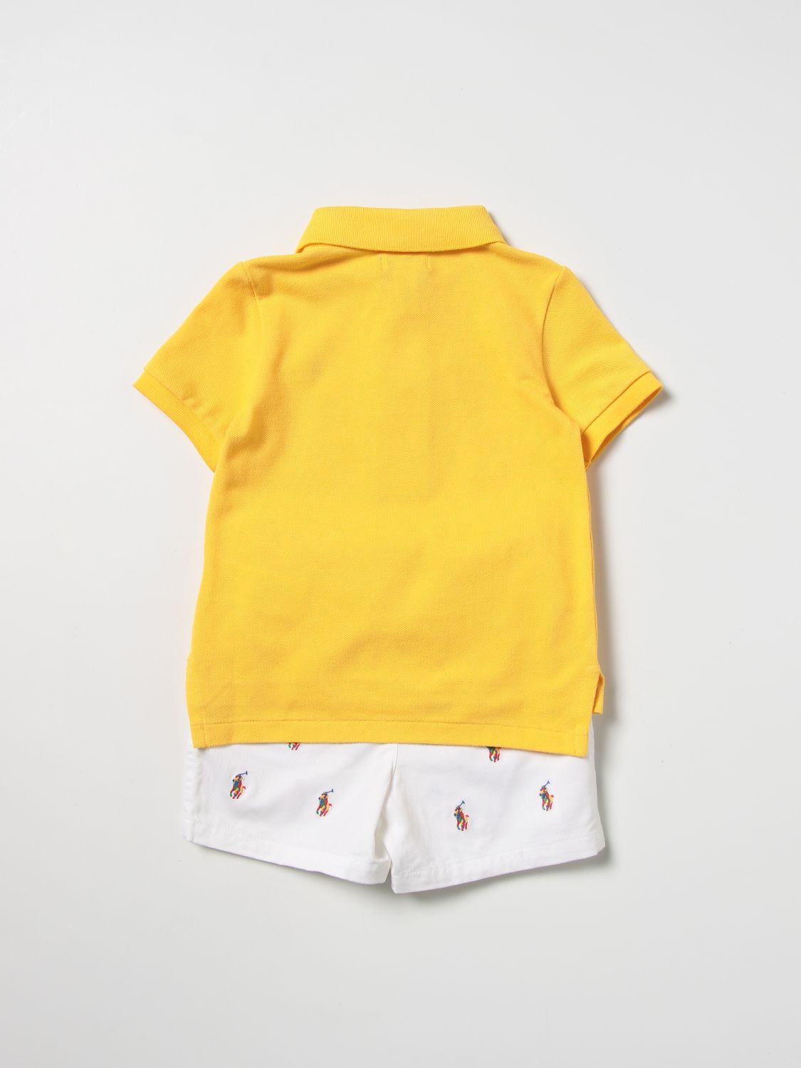 Completo Polo Ralph Lauren: Tuta bambino Polo Ralph Lauren giallo 2